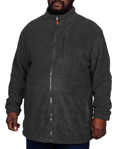 Bigdude Fleecejacke Grau